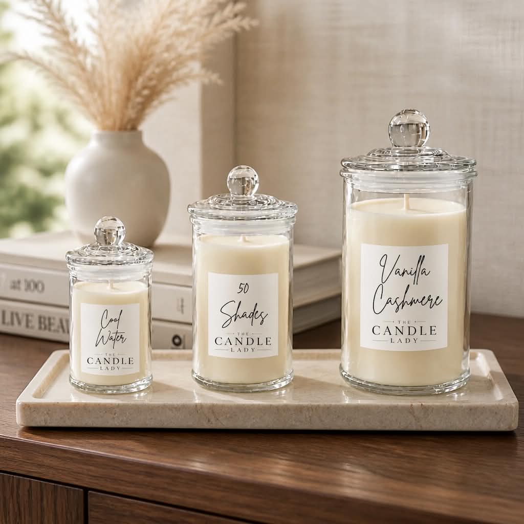 Knob Lid Soy Candle Collection