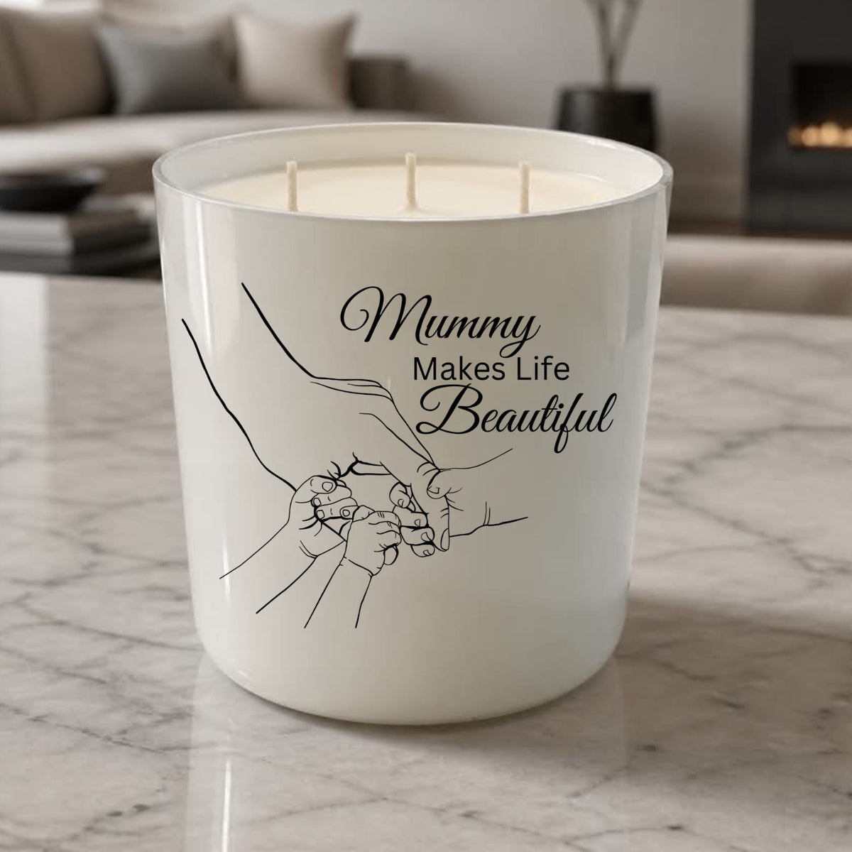 Makes Life Beautiful Candle