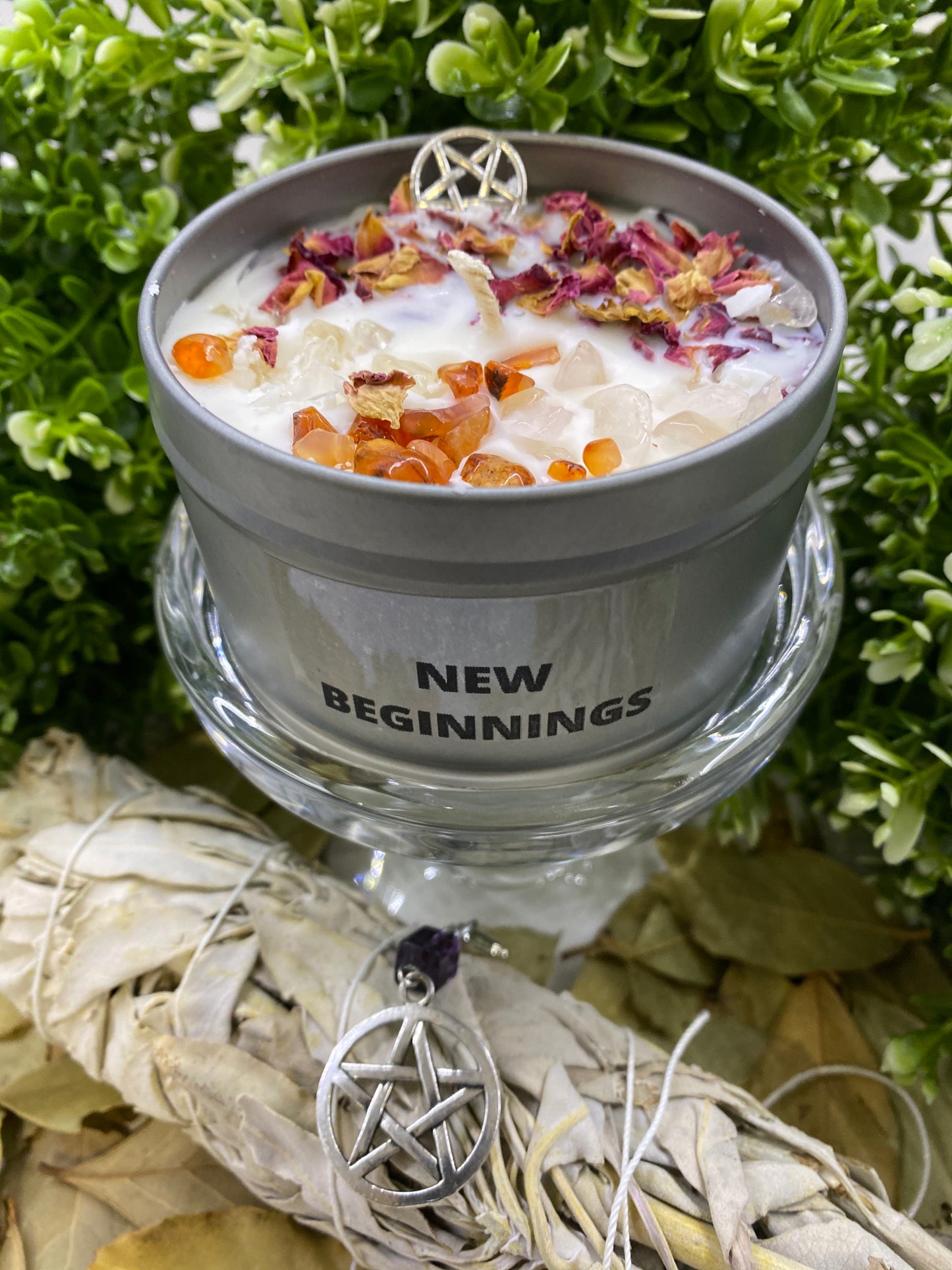 New Beginnings Intention Candle