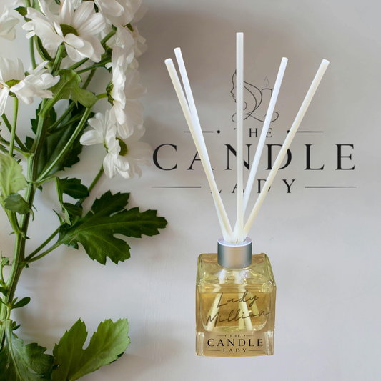 Reed Diffuser Clear Square Glass