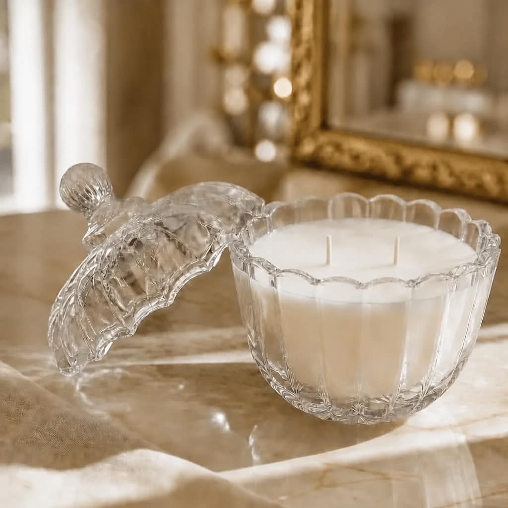 Vintage Crystal Soy Candle